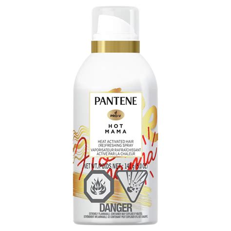 Pantene Pro V Hot Mama Heat Activated Hair Re Freshing Spray Walmart