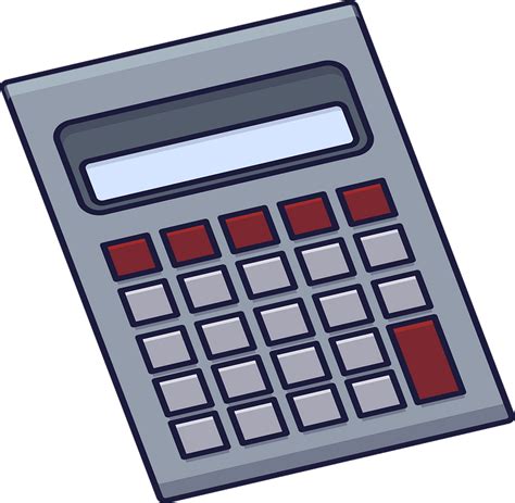 calculator simple clipart   transparent png creazilla