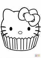 Cute Muffin Drawing Cupcake Coloring Pages Colouring Draw Getdrawings sketch template