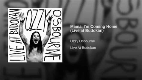 Youtube Im Coming Home Ozzy Osbourne No More Tears