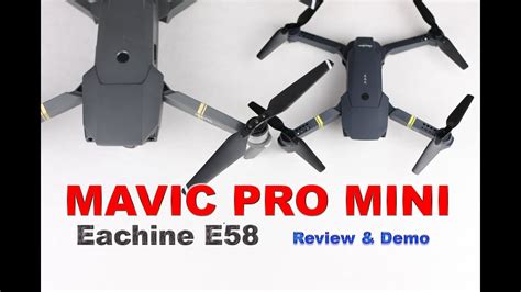 mavic pro mini  drone review demo youtube