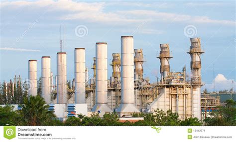 generator power plant stock image image  fuel factory