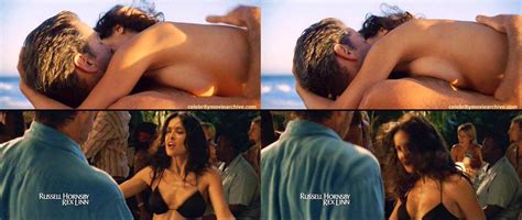 naked salma hayek in after the sunset