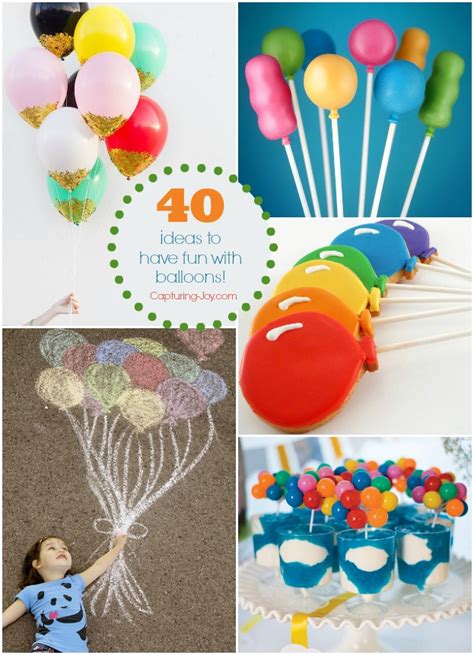 40 Ideas With Balloons