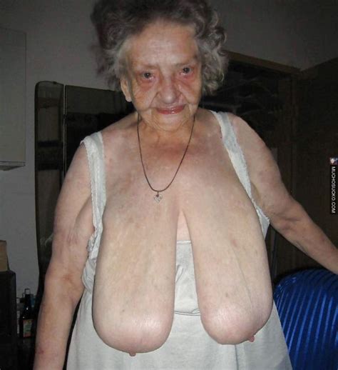grandma saggy titties