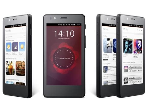 ubuntu smartphone arrives to take on ios and android will be sold in a