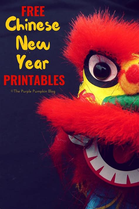 chinese  year printables