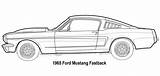 1965 Fastback Carros Pinewood Dubujos Visit Fairlane sketch template