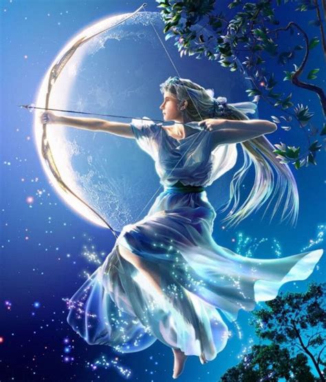 Artemis The Goddess Of The Moon And Hunting Griechische