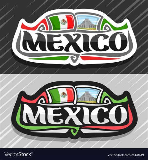 logo  mexico royalty  vector image vectorstock