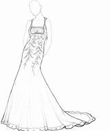 Mewarnai Baju Gaun Putri Pesta Cantik Indah Jelita Gown Gowns Mermaid Spesial Justcolorr Gambarmewarnailucu sketch template