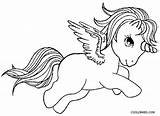 Pegasus Coloring Pages Unicorn Wings Pony Little Printable Kids Unicorns Drawing Cartoon Flying Horse Colouring Color Print Cool2bkids Barbie Getcolorings sketch template