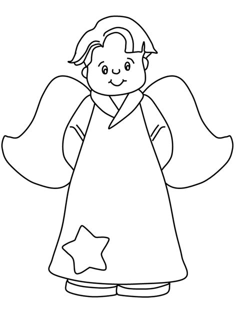 boy angels coloring pages print coloring pages  pictures