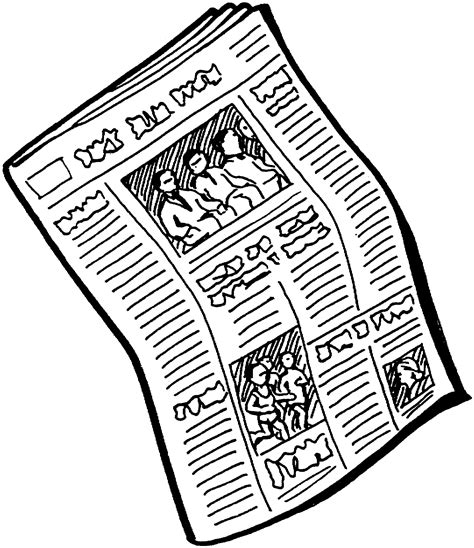 newspaper clipart clipart clipartingcom