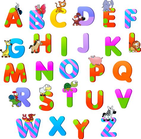 cartoon alphabet font images cute cartoon alphabet letters vrogue