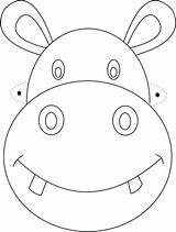 Mask Coloring Face Pages Template Getdrawings Lion sketch template