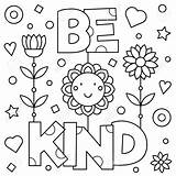Pages Sheets Kindness Sia Coloritura Gentile Respect Sunday Worksheet Adult Mindset Lds Worksheets Nero Swear sketch template