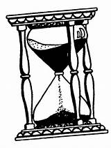 Hourglass Drawing Clipart sketch template
