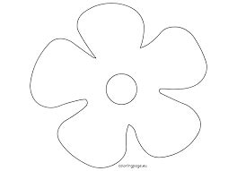 image result  paper poppies template flower template flower