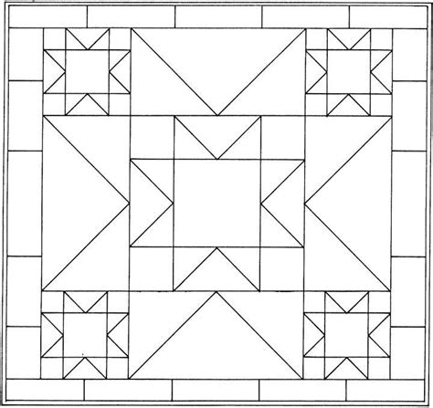 quilt block coloring pages patterns steppmuster quilts kostenlos