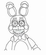 Bonnie Coloring Fnaf Toy Pages Chica Freddy Fazbear Springtrap Para Nights Colorear Five Mangle Dibujos Bunny Krueger Drawing Color Freddys sketch template