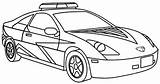 Car Police Coloring Pages Print Online Popular sketch template