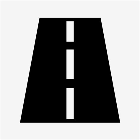 road silhouette png transparent vector road icon road icons road clipart road icon png image