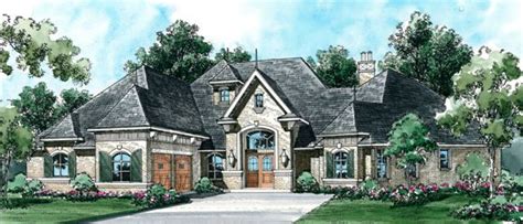 traditional luxury  story house plan