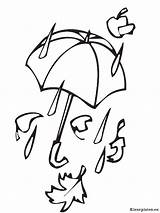Kleurplaat Herfst Regen Kleurplaten Coloriage Automne Parapluie Herbst Autunno Gradinita Stampare Coloriages Paraguas Ausmalbilder Malvorlage Otoño Seizoenen Thema Ausmalbild Pluie sketch template
