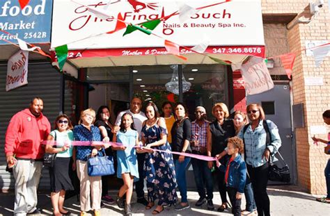final touch nails spa opens  allerton bronx times