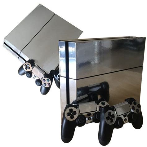 ps glossy skin sticker ps console playstation dualshock