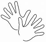 Hands Printable Helping Cliparts Coloring Pages Attribution Forget Link Don Para sketch template