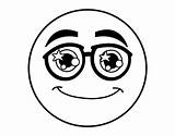 Emoji Smiley Occhiali Gafas Emoticon Emojis Caca Glasses Vidros Malvorlagen Pipi Acolore Gratuit Stampare sketch template