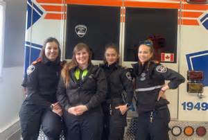 parkland ambulances   women paramedic shift  action  friday panow
