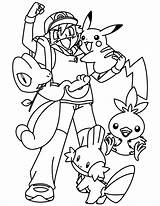 Pokemon Coloring Pages Together Fun Drawings Printable Kids sketch template
