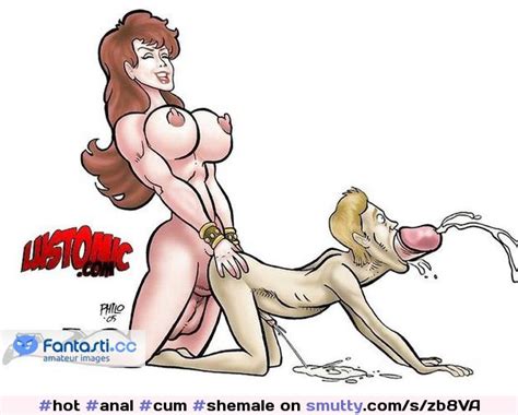 Hot Anal Cum Shemale Boobs Cartoon Art