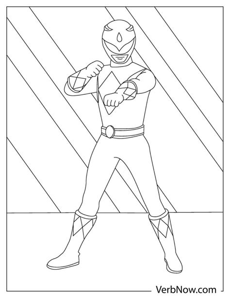 power ranger coloring pages book   printable