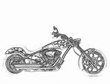Coloring Pages Printable Motorcycle Choose Board sketch template
