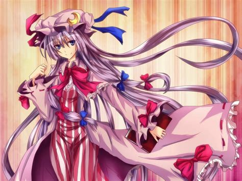 patchouli knowledge touhou anime wallpapers