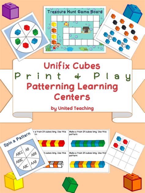 unifix cubes printables printable word searches