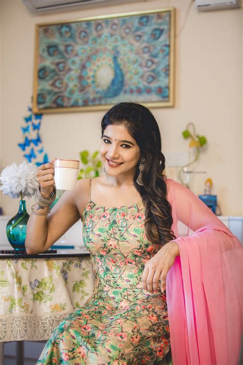 sakshi agarwal in ethnic style photoshoot stills south indian actress