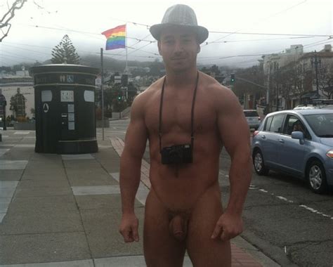 muscle bottom marc dylan tours the castro nude [video]