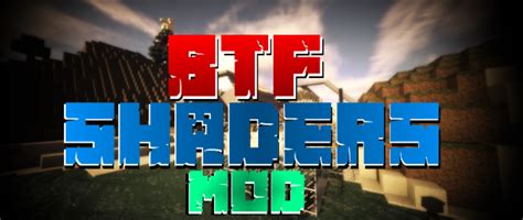 mod icon  image btf shaders mod  minecraft moddb
