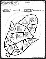 Fractions Fraction Fall sketch template
