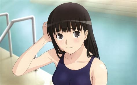 amagami ss ayatsuji tsukasa anime girls school swimsuits wallpaper 1920x1200 314616