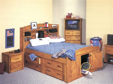king size captains bed  bookcase headboard happy moment   life