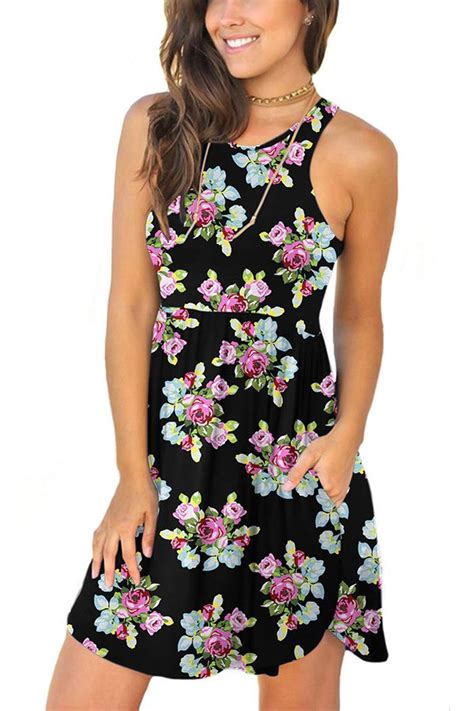 Print Sundress With Floral Printed Amazon Price 30 99