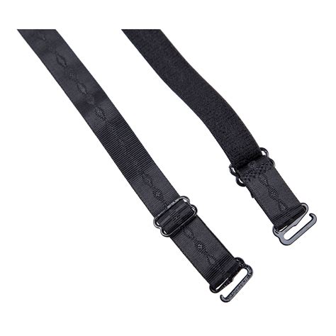 pcs bra black soft adjustable elastic shoulder straps