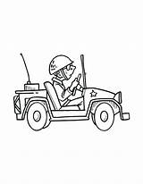 Jeep Coloring Pages Army Wrangler Getcolorings sketch template
