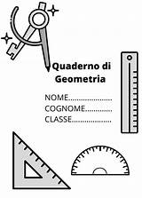 Geometria Copertine Quaderno Stampare Quaderni Matematica Scarica Bacheca sketch template